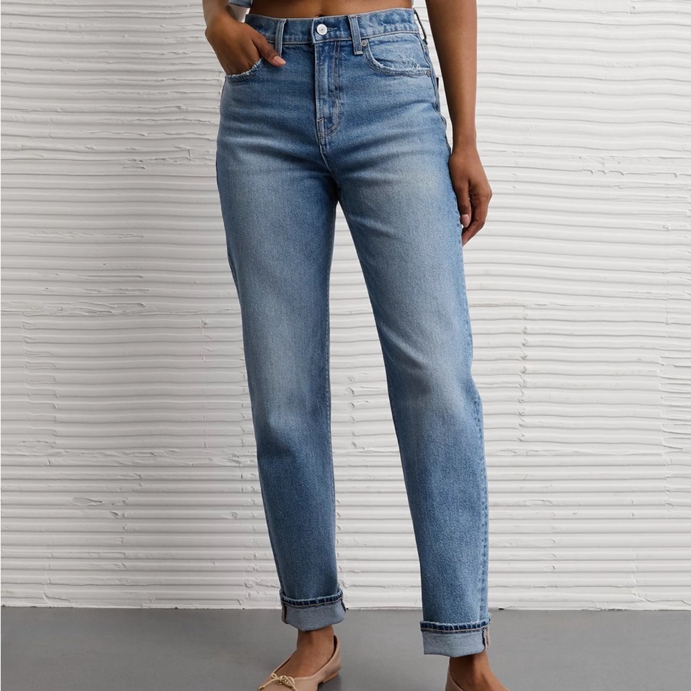 AE Long ankle straight denim